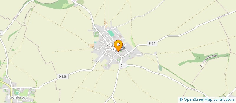 localisation de l'entreprise SCI DU CHENE  LA NEUVILLE ROY