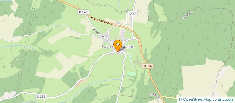 localisation de l'entreprise SCI DU CHENE  VAL-MONT