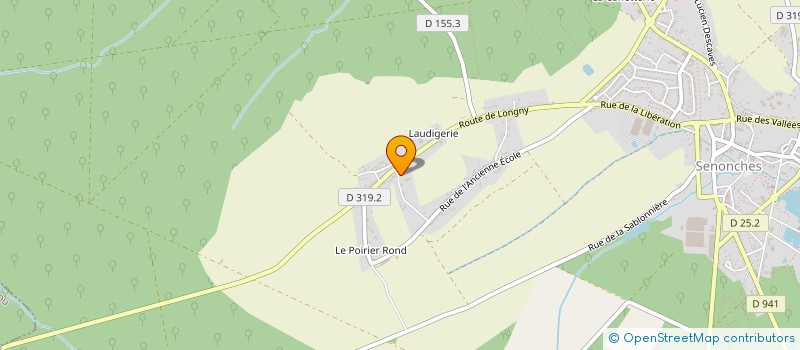 localisation de l'entreprise SCI DU CHENE AUX DAMES à SENONCHES