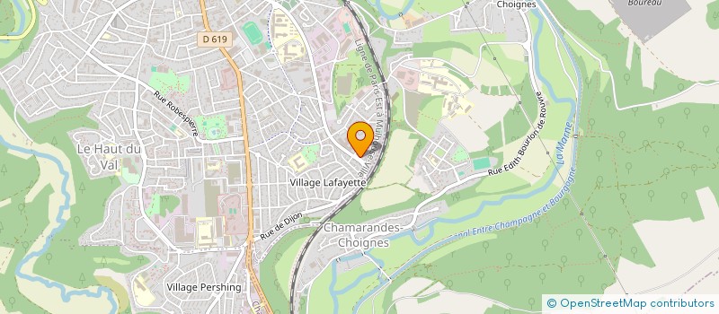 localisation de l'entreprise SCI DU CHENE ROND à CHAUMONT