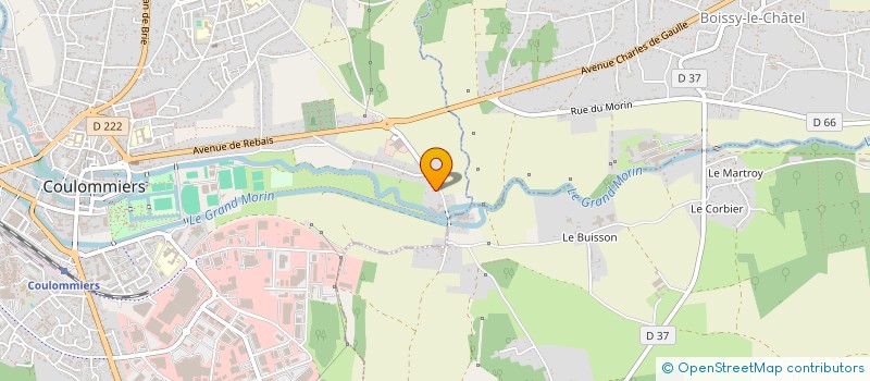 localisation de l'entreprise SCI DU CHENE ROUGE à COULOMMIERS