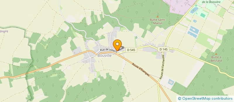 localisation de l'entreprise SCI DU CHENET à BOUVILLE