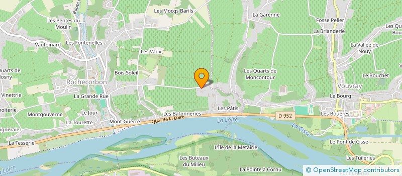 localisation de l'entreprise SCI DU CHER à ROCHECORBON