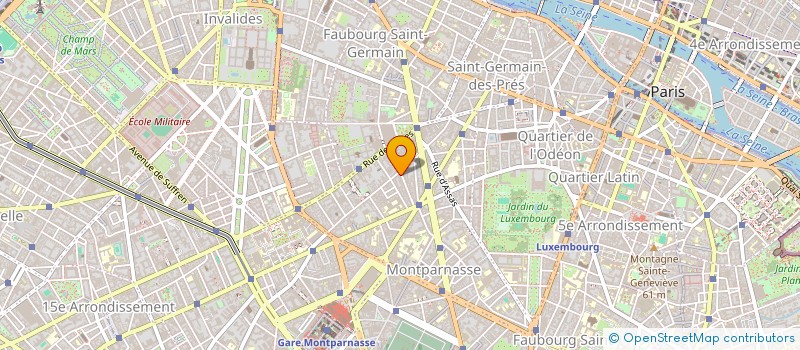 localisation de l'entreprise SCI DU CHERCHE MIDI à PARIS