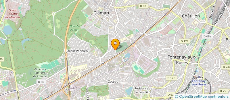 localisation de l'entreprise SCI DU CHESNOT  CLAMART