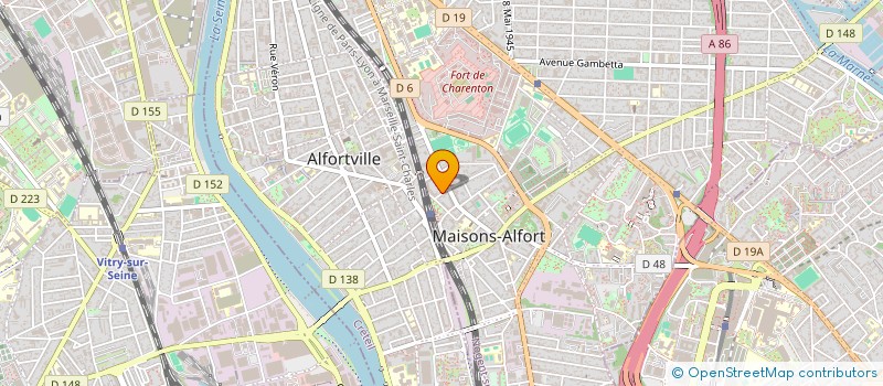 localisation de l'entreprise SCI DU CHESNOY à MAISONS-ALFORT