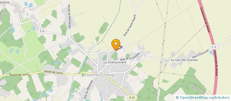 localisation de l'entreprise SCI DU CHEVAL BLANC à VARENNES-CHANGY