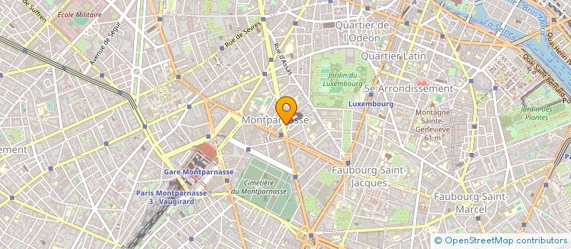 localisation de l'entreprise SCI DU CHEVAL BLANC  PARIS