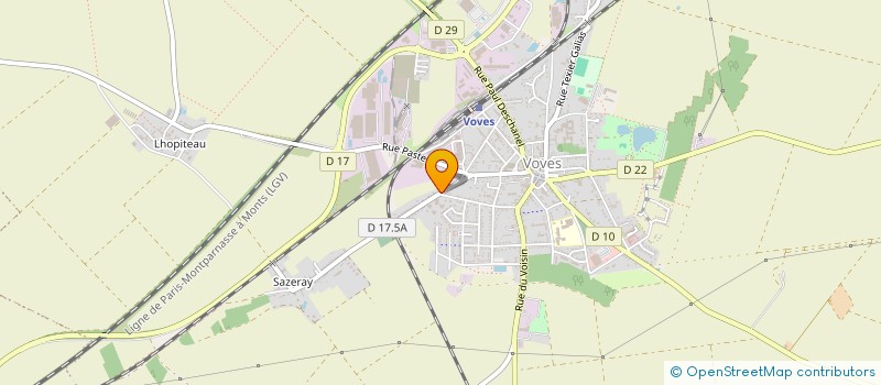 localisation de l'entreprise SCI DU CHEVAL BLANC à LES VILLAGES VOVEENS