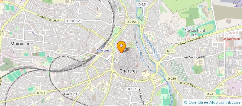 localisation de l'entreprise SCI DU CHEVAL BLANC BARDE à CHARTRES
