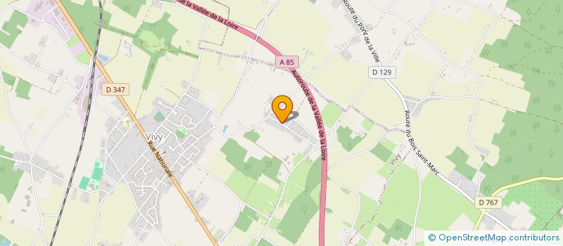 localisation de l'entreprise SCI DU CHEVAL NOIR  VIVY