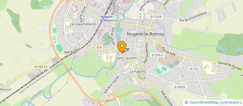 localisation de l'entreprise SCI DU CHEVAL PERCHERON à NOGENT-LE-ROTROU