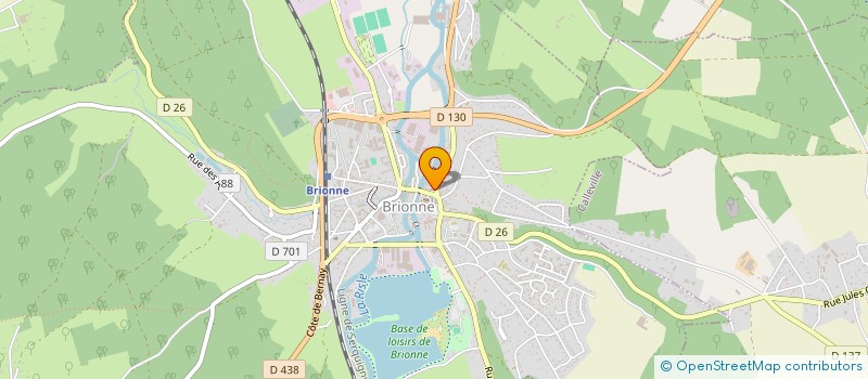 localisation de l'entreprise SCI DU CHEVALIER HERLUIN  BRIONNE