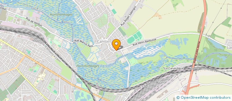 localisation de l'entreprise SCI DU CHEVALIER LABARRE à CAMON