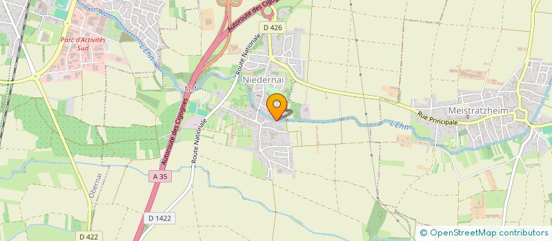 localisation de l'entreprise SCI DU CHEVALIER ROBERT  NIEDERNAI