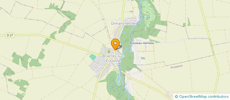 localisation de l'entreprise SCI DU CHEVREFEUILLE à BRIARRES-SUR-ESSONNE