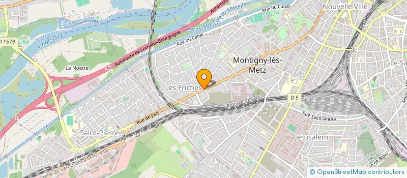 localisation de l'entreprise SCI DU CHIEN JAUNE  LACANAU