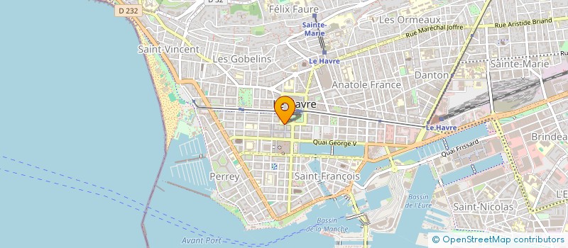 localisation de l'entreprise SCI DU CHILLOU  LE HAVRE