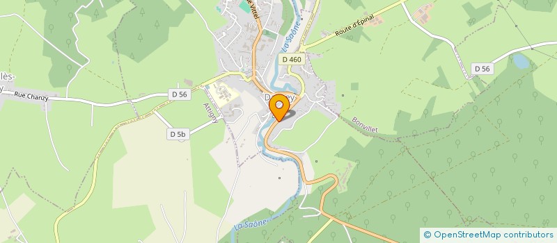 localisation de l'entreprise SCI DU CHIROC  RELANGES