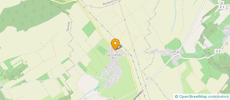 localisation de l'entreprise SCI DU CIERGE BENI  FERRIERES