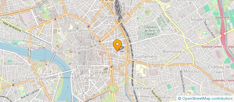 localisation de l'entreprise SCI DU CINQ  TOULOUSE