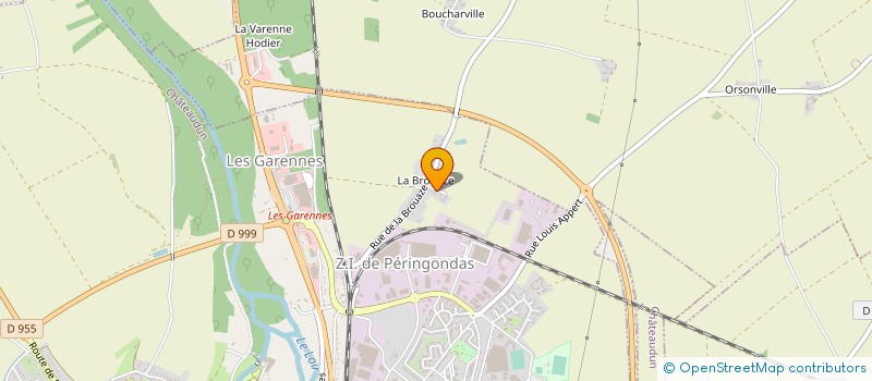 localisation de l'entreprise SCI DU CIRON à CHATEAUDUN
