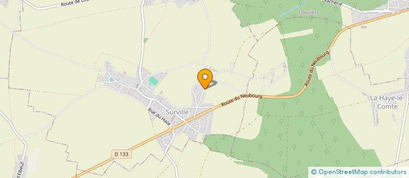 localisation de l'entreprise SCI DU CIRQUE  HEUDREVILLE-SUR-EURE