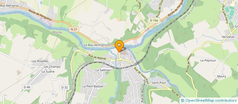 localisation de l'entreprise SCI DU CLAIR DE LUNE  BOSMIE-L'AIGUILLE