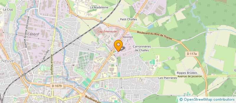 localisation de l'entreprise SCI DU CLAIR MATIN à BOURG-EN-BRESSE