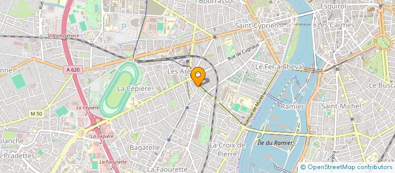 localisation de l'entreprise SCI DU CLAIR VALLON à TOULOUSE