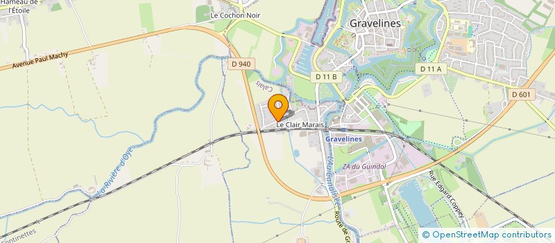 localisation de l'entreprise SCI DU CLAIRMARAIS  SAINT-FOLQUIN