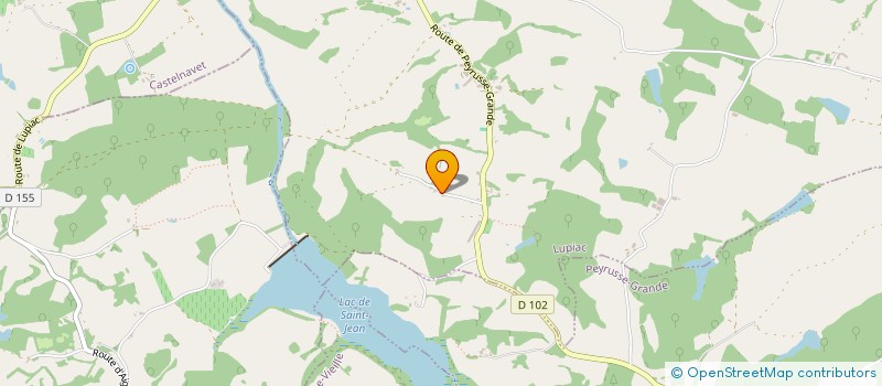 localisation de l'entreprise SCI DU CLARINET  SABAZAN