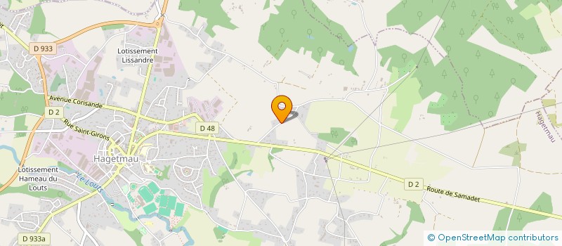 localisation de l'entreprise SCI DU CLARON  MOMUY