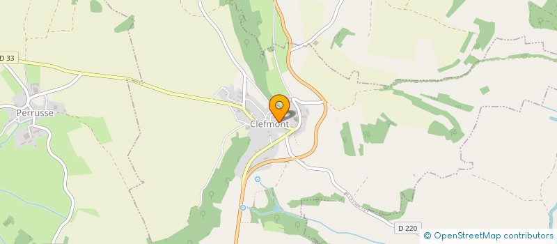 localisation de l'entreprise SCI DU CLEFNOY à CLEFMONT