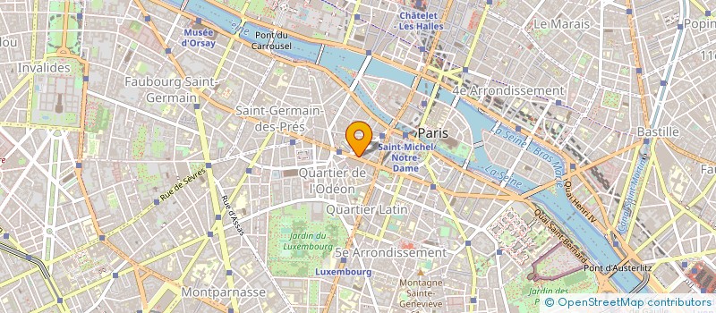 localisation de l'entreprise SCI DU CLEUZIOU  PARIS