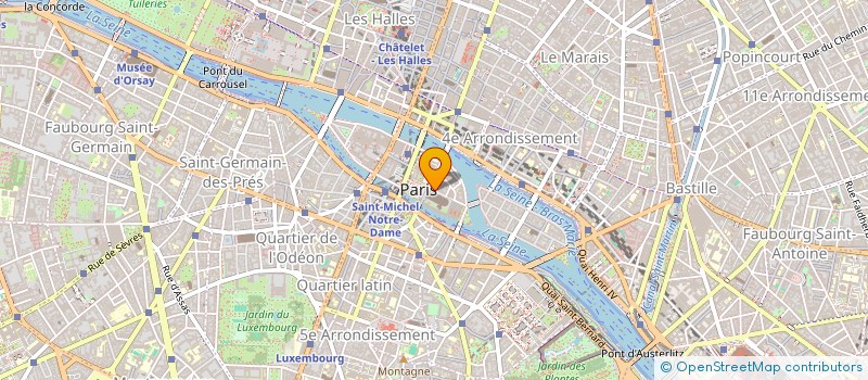 localisation de l'entreprise SCI DU CLOITRE  PARIS