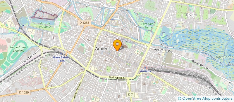 localisation de l'entreprise SCI DU CLOITRE à AMIENS