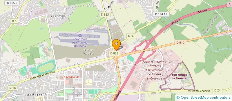 localisation de l'entreprise SCI DU CLOITRE NOTRE DAME à CHARTRES