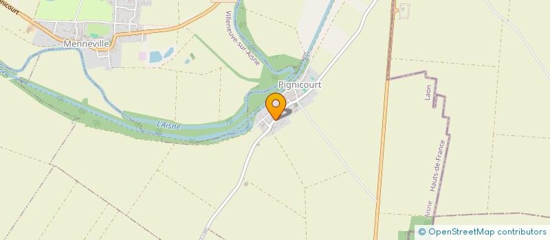 localisation de l'entreprise SCI DU CLOITRE ST JEAN  PIGNICOURT