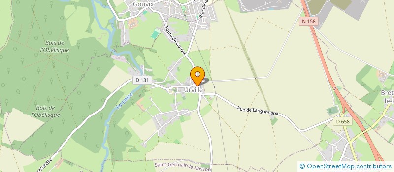 localisation de l'entreprise SCI DU CLOS à URVILLE