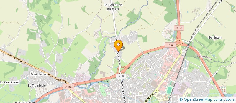 localisation de l'entreprise SCI DU CLOS à CHALLANS