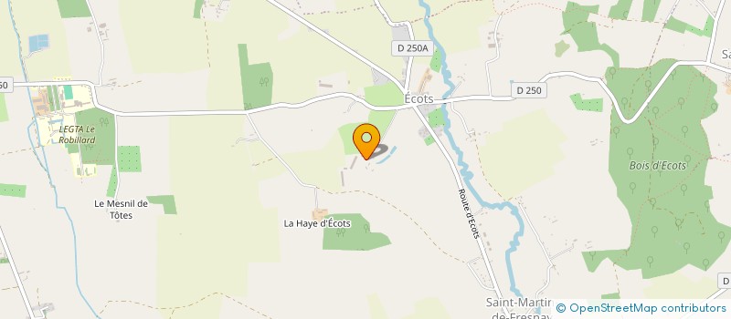 localisation de l'entreprise SCI DU CLOS  PERRIERES