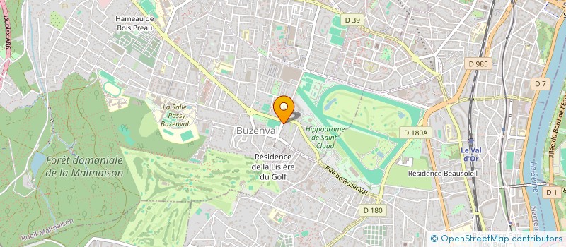 localisation de l'entreprise SCI DU CLOS à RUEIL-MALMAISON