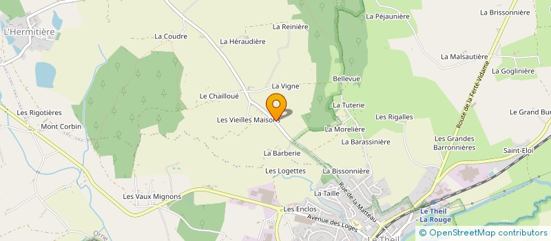 localisation de l'entreprise SCI DU CLOS à VAL-AU-PERCHE