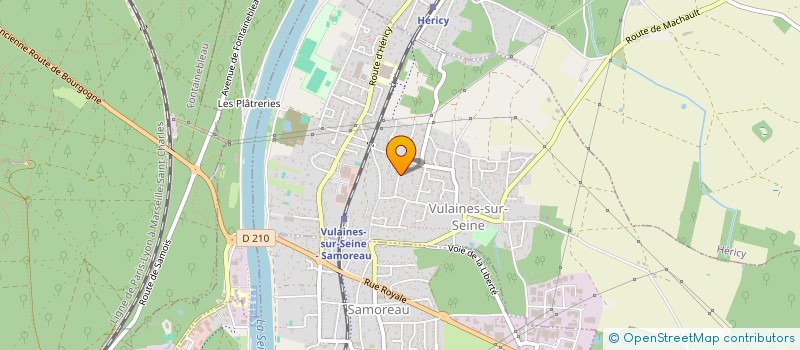 localisation de l'entreprise SCI DU CLOS  VULAINES-SUR-SEINE