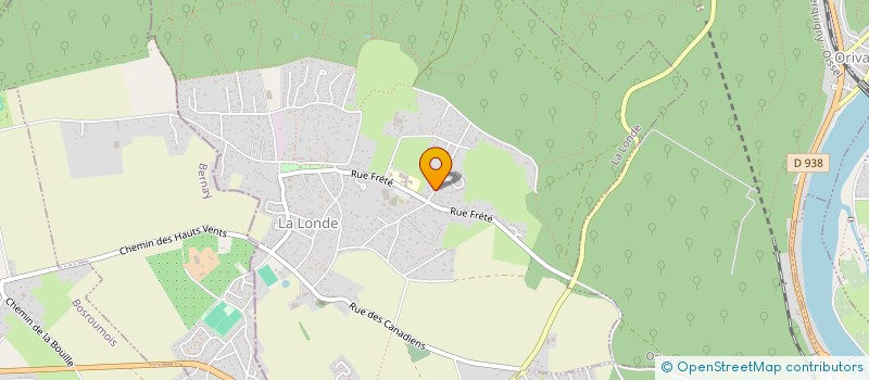 localisation de l'entreprise SCI DU CLOS ALLARD  LA LONDE