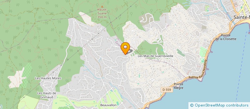 localisation de l'entreprise SCI DU CLOS ANBRI à GRIMAUD