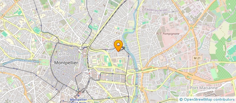 localisation de l'entreprise SCI DU CLOS ANNE à MONTPELLIER