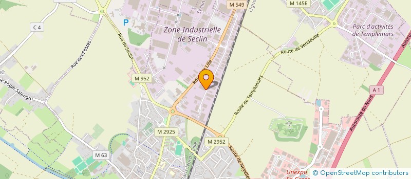 localisation de l'entreprise SCI DU CLOS BARROIS à SECLIN