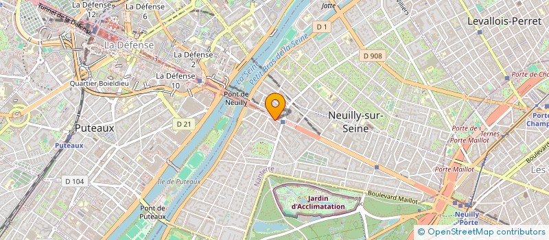 localisation de l'entreprise SCI DU CLOS BEL AIR  NEUILLY-SUR-SEINE